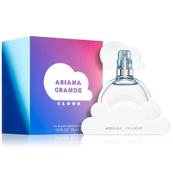 Ariana Grande Cloud – oryginalne perfumy damskie w niebiesko-białym flakonie w kształcie chmurki – zdjęcie produktu