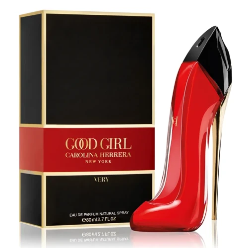 Carolina Herrera Very Good Girl – oryginalne perfumy damskie w czerwonym flakonie w kształcie szpilki – zdjęcie produktu