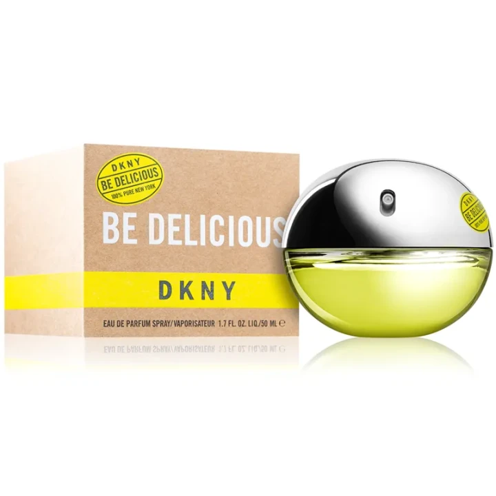 DKNY Be Delicious – oryginalne perfumy damskie w zielonym jabłkowym flakonie – zdjęcie produktu