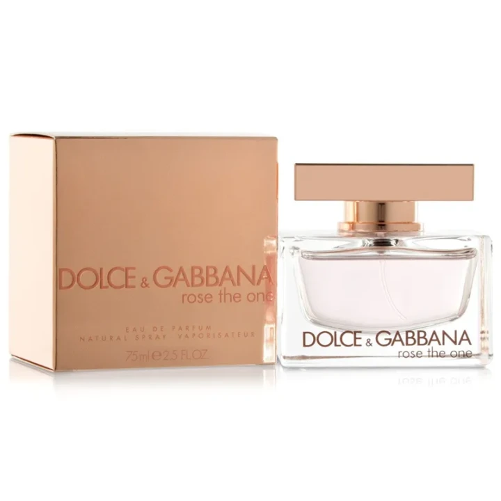 Dolce &amp; Gabbana Rose The One – oryginalne perfumy damskie w różowo-złotym eleganckim flakonie – zdjęcie produktu