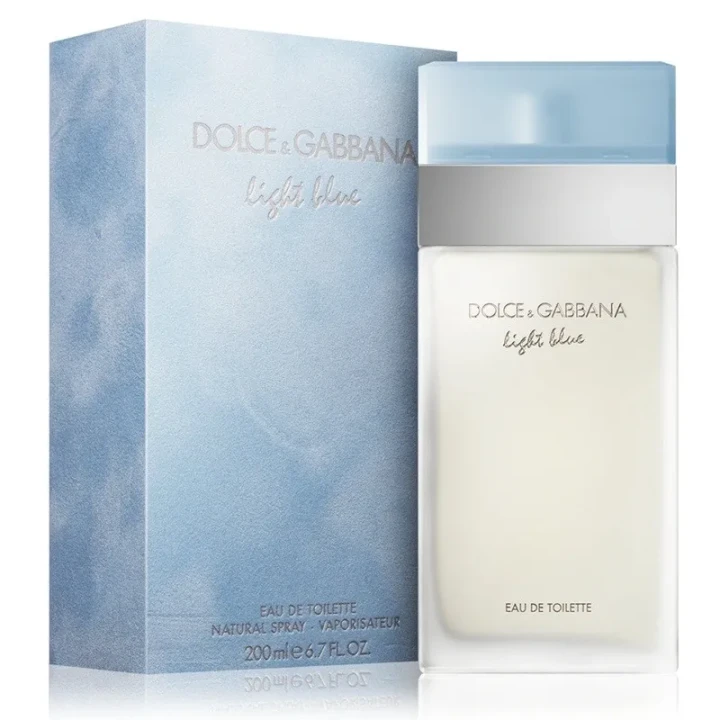 Dolce &amp; Gabbana Light Blue – oryginalne perfumy damskie w jasnoniebieskim matowym flakonie – zdjęcie produktu