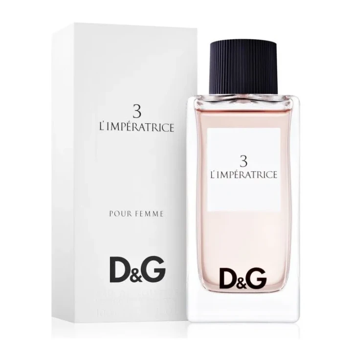 Dolce &amp; Gabbana L’Imperatrice 3 – oryginalne perfumy damskie w różowym transparentnym flakonie – zdjęcie produktu