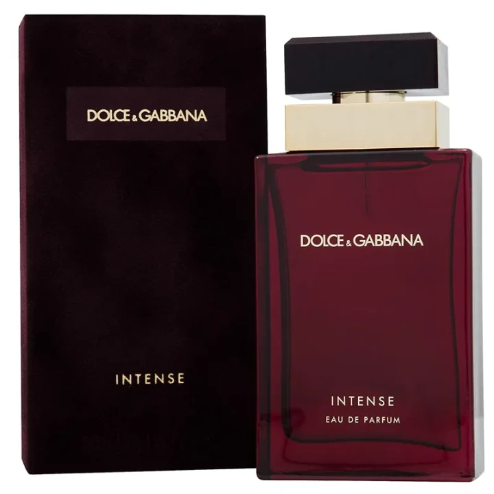 Dolce &amp; Gabbana Pour Femme Intense – oryginalne perfumy damskie w bordowym eleganckim flakonie – zdjęcie produktu