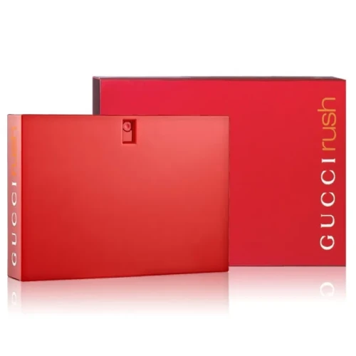 Gucci Rush – oryginalne perfumy damskie w czerwonym prostokątnym flakonie – zdjęcie produktu