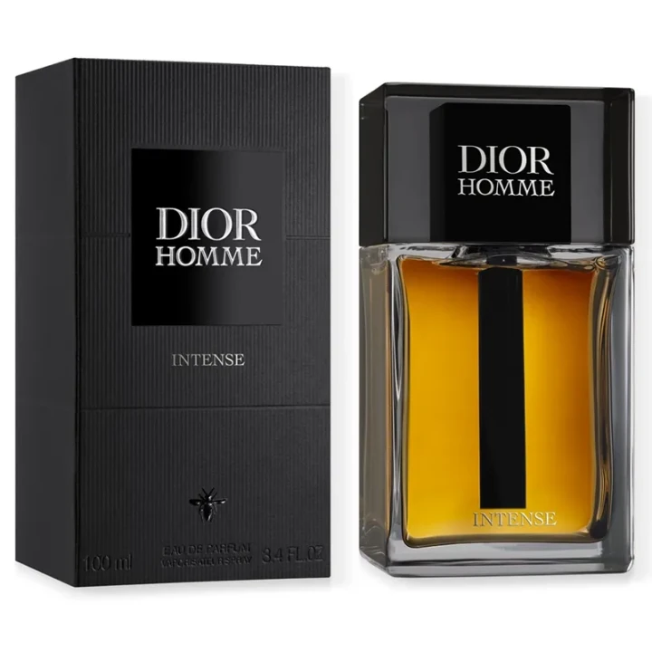 Dior Homme Intense – oryginalne perfumy męskie w eleganckim, ciemno-bursztynowym flakonie o minimalistycznym designie – zdjęcie produktu