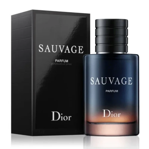 Christian Dior Sauvage Parfum – oryginalne perfumy męskie w eleganckim, głęboko granatowym flakonie o luksusowym wykończeniu – zdjęcie produktu