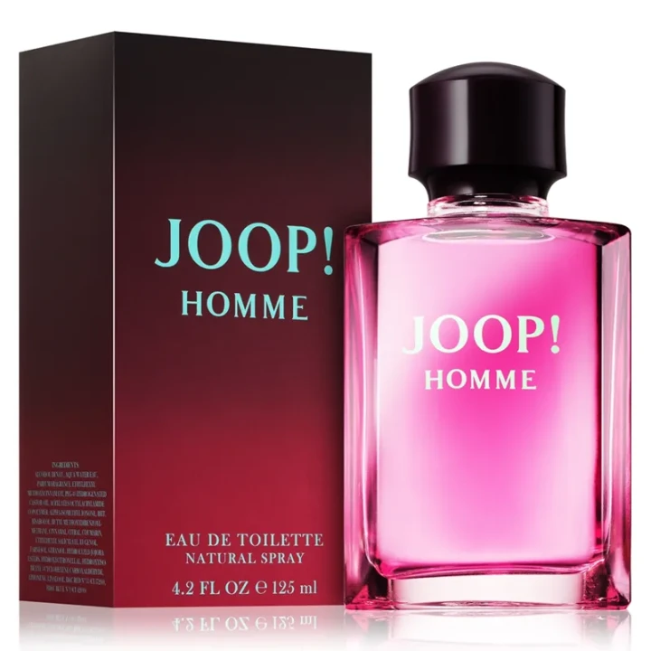 Joop! Homme – oryginalne perfumy męskie w charakterystycznym, intensywnie różowym flakonie o kultowym designie – zdjęcie produktu