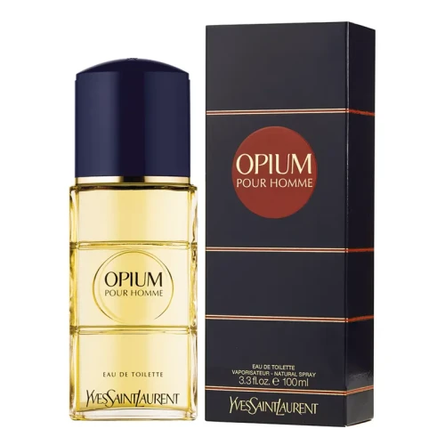 Yves Saint Laurent Opium Pour Homme – oryginalne perfumy męskie w eleganckim, ciemnym flakonie o orientalnym, klasycznym designie – zdjęcie produktu