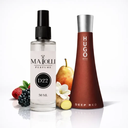 Zamiennik Hugo Boss Deep Red damskie perfumy 50ml intensywny owocowo-orientalny zapach