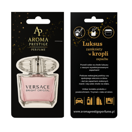 Zawieszka zapachowa inspirowana Versace Bright Crystal – Aroma Prestige