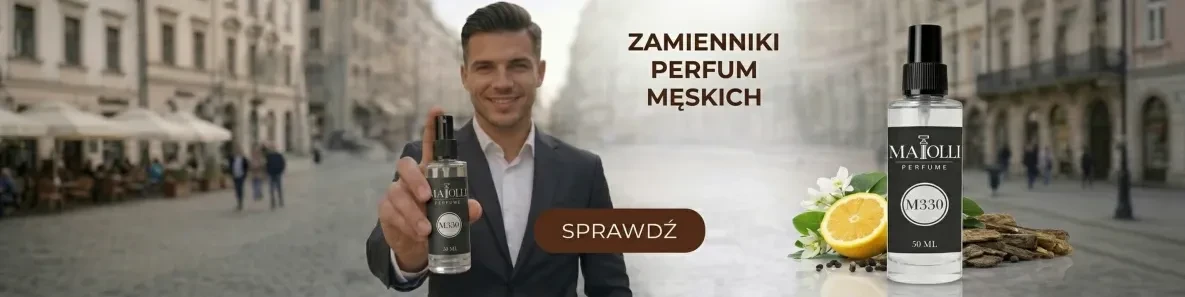 Zamienniki perfum męskich – elegancki flakon inspirowanego zapachu z nutą cytrusów i drzew